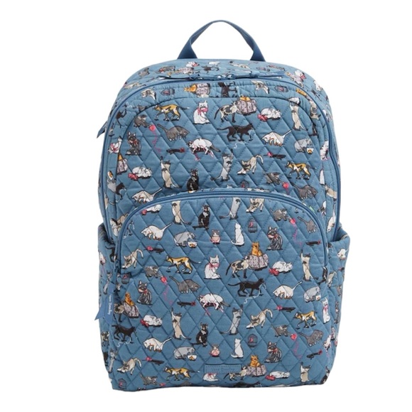 Vera Bradley Essential Large Backpack NWT - Picture 2 of 16